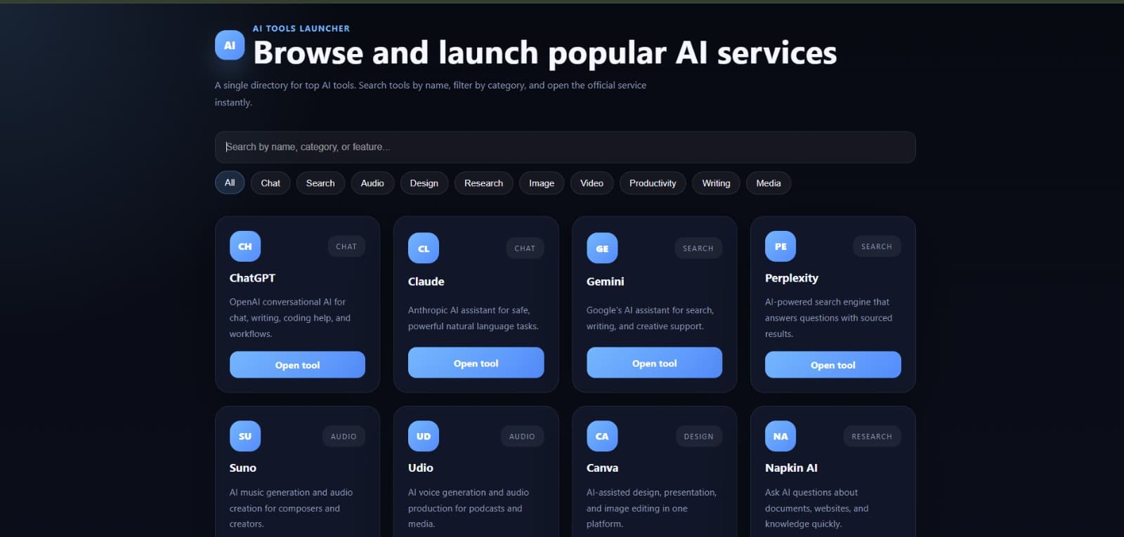 AI Tools Hub